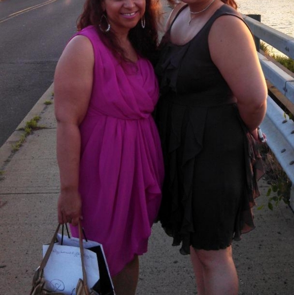 ALBERTA FERRETTI SLEVELESS SHEER DRESS - Picture 11 of 12